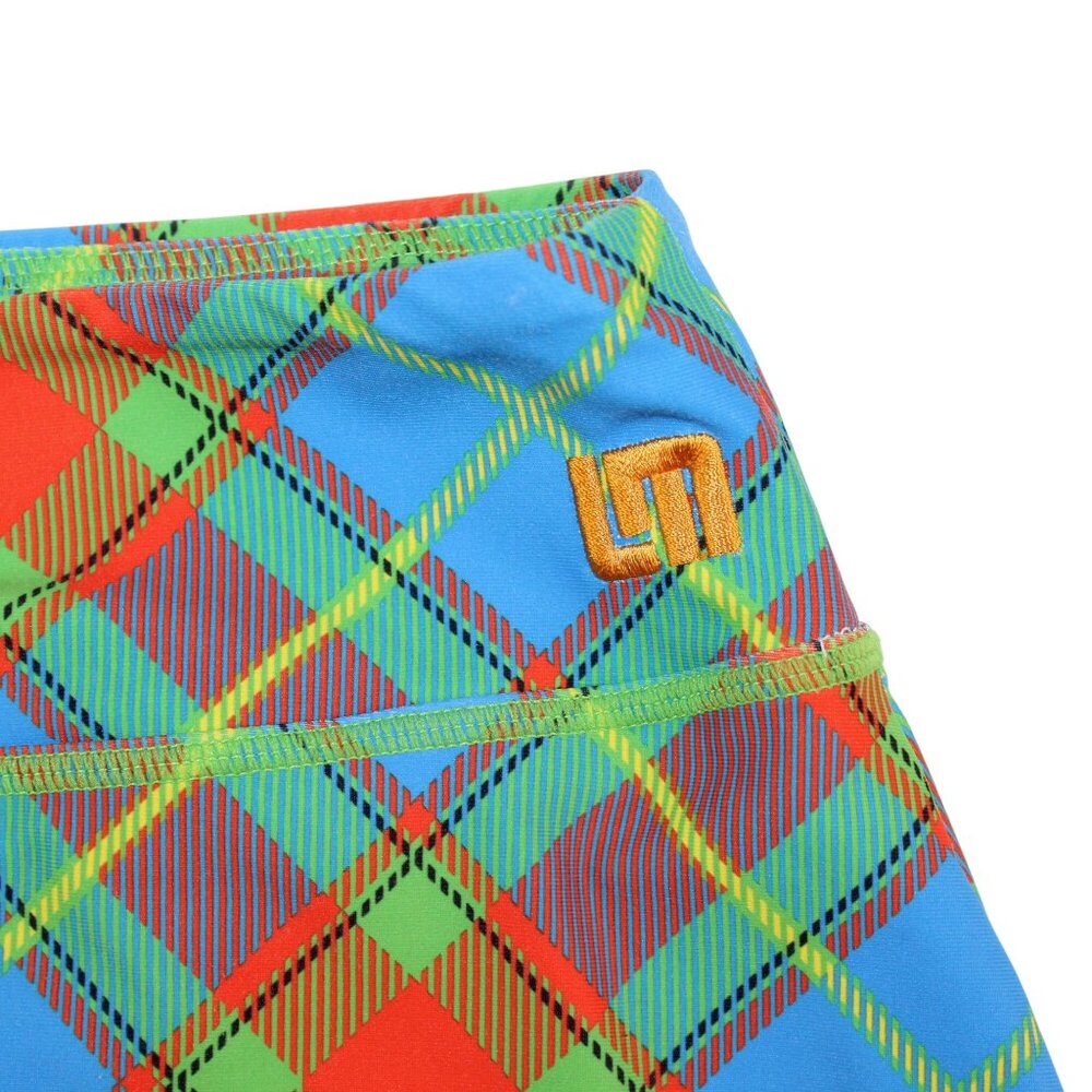 Loudmouth Womens Sz Medium Golf Skort Multicolored Plaid Check Pattern Athletic - Picture 5 of 8